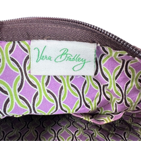 Vera Bradley Purple Punch Hipster Crossbody Floral Quilted Bag Retired - Picture 13 of 14